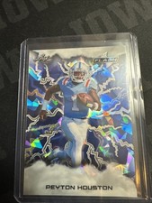 2025 LEAF METAL 1/1 PEYTON HOUSTON FLASH FOOTBALL CARD.