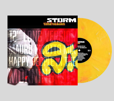 Storm - Time To Burn (Yellow Marble Vinyl 12'' 2026, Limited Edition TOCR-003)