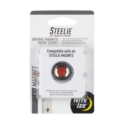 Nite Ize Steelie Silver Magnet Phone Socket For All Mobile Devices