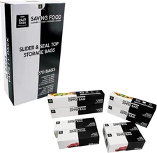 Multi-Variety Pack Slider & Seal Top Zipper Food VARIETY 2, VALUE PACK 