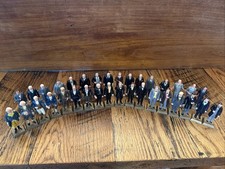 Vintage Marx Presidents Vintage 1960's Mini Figures Lot of 34