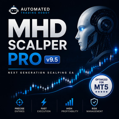 Quantora MHD Scalper Pro EA v9.5 | MT5 Forex Trading Robot | Expert Advisor