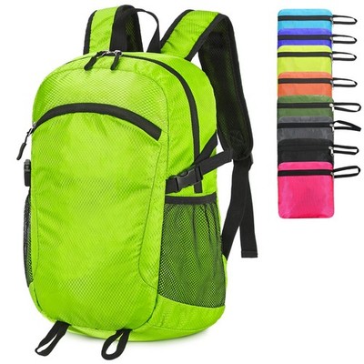 Small Hiking Daypack 15L Water-Resistant Backpack Packable Lightweight Travel