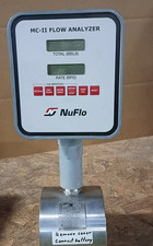 NUFLO 9A-100003552 FLOW ANLYZER. W/ 9A-100003552 FLOW METER
