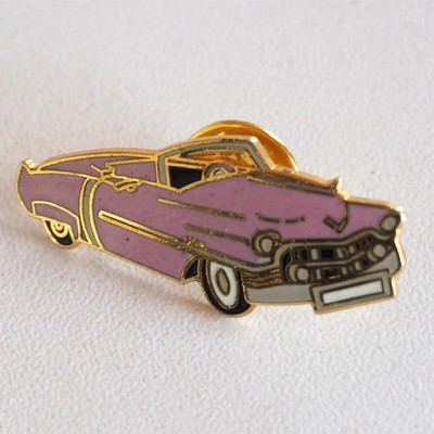 Elvis Presley Pink Cadillac Pin Anstecknadel Rock 'n' Roll Rosa Emaille TOP