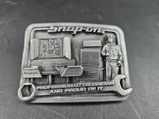 Vintage Snap On Limited Edition Belt Buckle Very Detailed USA