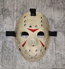 Friday The 13th Part 3 Jason Voorhees Hockey Mask Halloween Cosplay Collectible