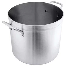 Crestware Hpot20 Heavy Duty Stock Pot, 20 Qt, Aluminum