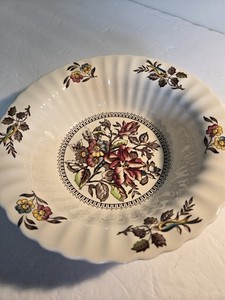 Vintage Wade Hedgerow "Meadow" Made in England Dinner Ware 9"Bowl Rare 