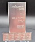 VALCAMBI SUISSE CombiBar 15 Grams .999 FINE SILVER BARS•10g & FIVE 1g = 15-GRAMS
