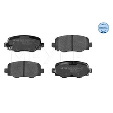 Satz Bremsbeläge Bremsklötze hinten für Jeep Compass Renegade BU | 23952276