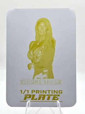 Leaf 2026 Pop Century Metal Yellow 1/1 Printing Plate Rachel Bush BA-RB1