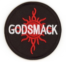 Godsmack Logo Patch Iron-On Sew-On Hard Rock Metal Band Applique