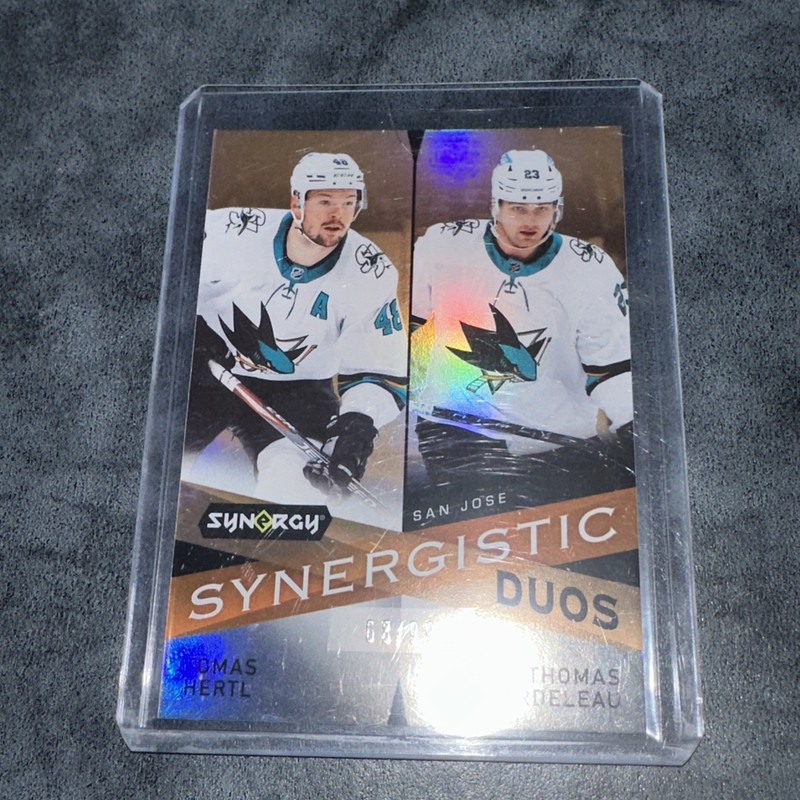 2022-23 Upper Deck Synergy - Synergistic Duos Star-Rookie Tomas Hertl, Thomas...