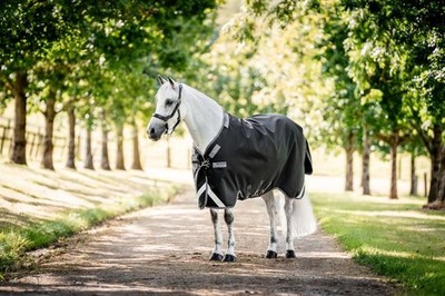 Horseware Rambo   1680D Original 50g lite Black/Thunder Regendecke Weidedecke