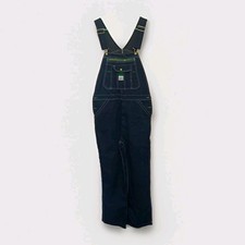 Liberty Blue Denim Bib Overalls 36x32 Cotton Construction Work TOV18006JDB