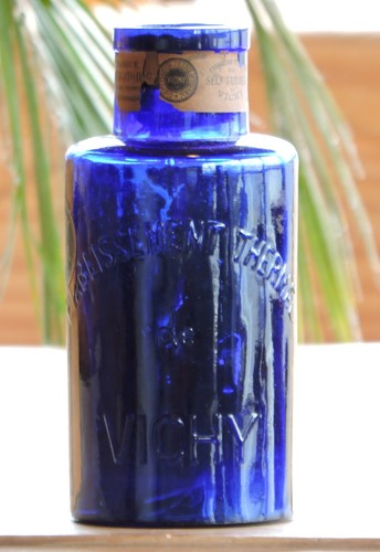 COBALT ETABLISSEMENT THERMAL de VICHY PARIS, NATURAL SALTS FOR BEVERAGE BOTTLE