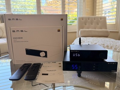 SMSL A300 Amplifier + DO100 DAC Audiophile Stack - Super Clean & Excellent Cond.