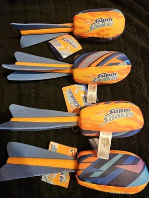 4x Original Super Soaker Nerf Indiaka Sturmpfeil Fußball  Wasserspielzeug
