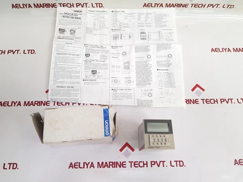 Omron corporation h3ca-8 solid state timer 0.1s-9990h 3a 250vac