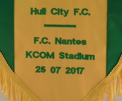 Fanion Vintage Hull City FC - Banderin De Club Anglais