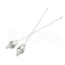 Aluminum Fork Cap Bolts Shock Absorber Screws For Honda RVF400 NC35 1994-1996