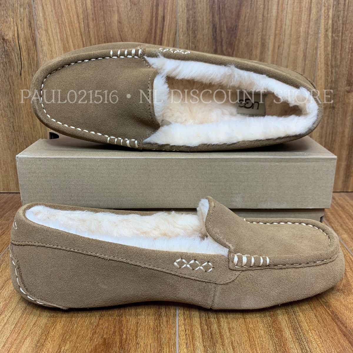 UGG Women's Ansley Indoor/Outdoor Moccasin Slippers 1106878