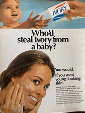 Ivory Soap, Full Page Vintage Print Ad