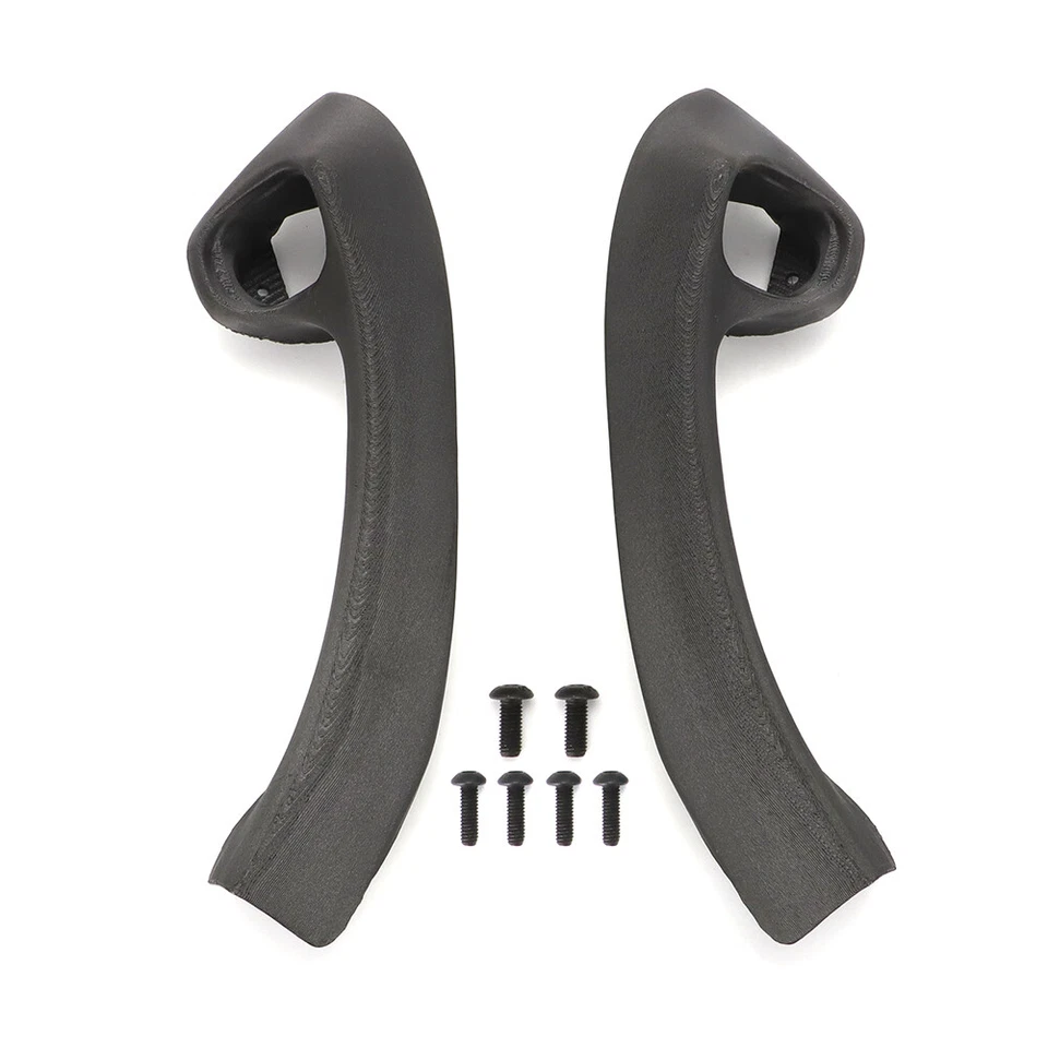 Left + Right For BMW Z3 Roadster 1996-02 Interior Door Pull Handle Black 1 Pair - Image 2 of 4