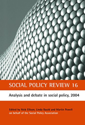 Social Policy Review 16: Analysis and debate in social  - HardBack NEW Analysis