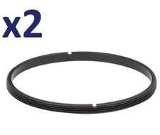 ※ Lot of 2 - New ※ ThorLabs SM2 ~ SM40 ~ SM40RR - M40.5 x 0.5 Retaining Ring