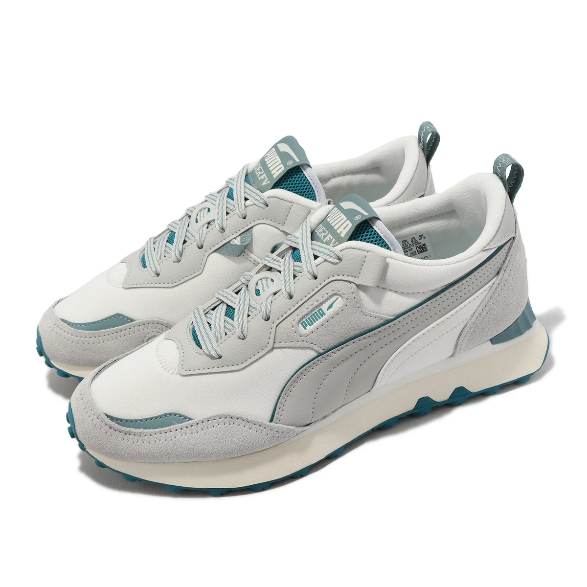 Puma Rider FV Vacation Feather Gray Green Men Casual Lifestyle
