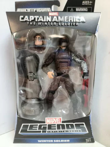 Soldado de invierno | Mandroid BAF | Marvel Legends Infinite | Hasbro 2013 | Nuevo en paquete