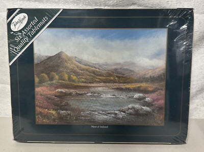 John Hinde Original 6 Assorted Quality Tablemats West of Ireland U9