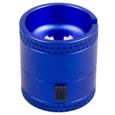 2.5'' 4 Parts Viking Axe Toothless Mortar Plus Pestle Grinder Blue Color