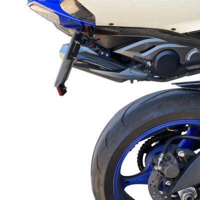 For S&uzuki GSXR 600 750 GSX-R600 GSX-R750 K6 K8 2006-2010 Rear Tail Tidy Eliminator Kit License Plate Holder Bracket License Plate Frame, Frames - Canada