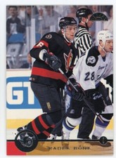 1996-97  Leaf Senators Hockey Card #129 Radek Bonk
