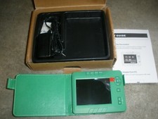 NEW Opened Box Sungale TD350A Digital Photo Album 3.5in Fits in Pocket Green O18