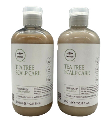 Paul Mitchell Tea Tree Scalp Care Regeniplex 10.14 oz DUO- Shampoo & Conditioner
