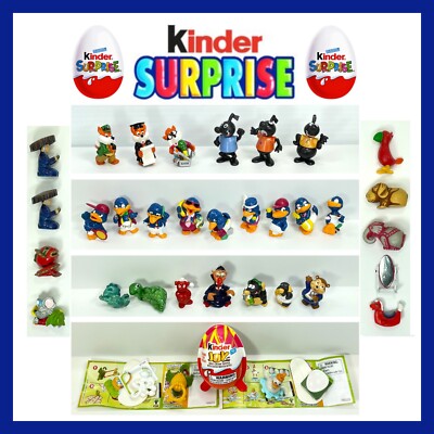 Lot of Kinder Ferraro Surprise Egg Collectable Figures from Germany Some Vintage