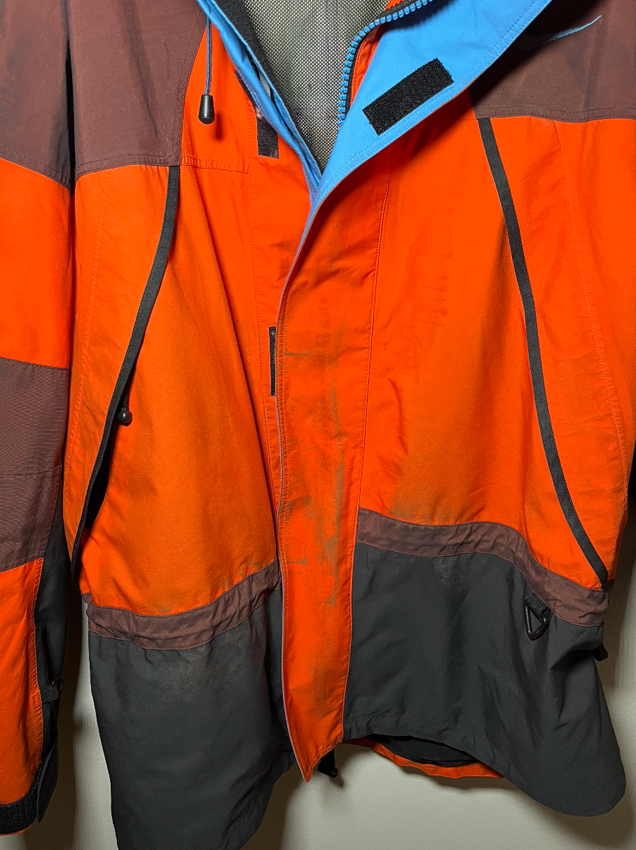 Men's Vintage Nike ACG Coat Jacket | Orange/Blue | Large | eBay