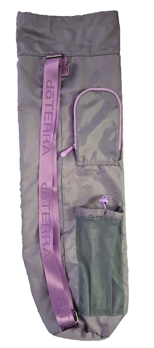 Doterra Yoga Mat Bag Grey & Purple Unused RARE | eBay