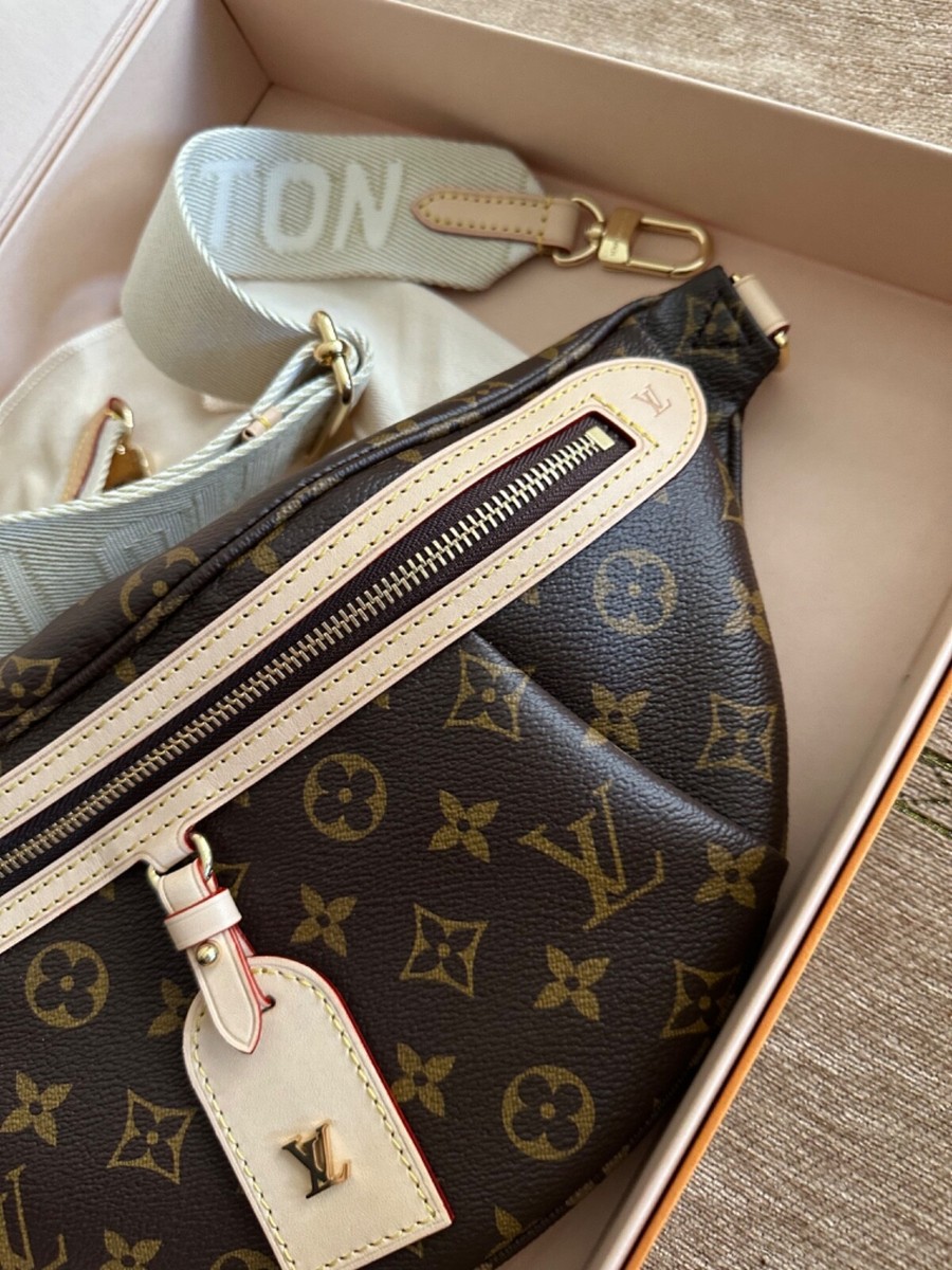 Louis Vuitton High Rise Brown Monogram Logo Crossbody Belt Louis Vuitton High Rise Brown Monogram Logo Crossbody Belt