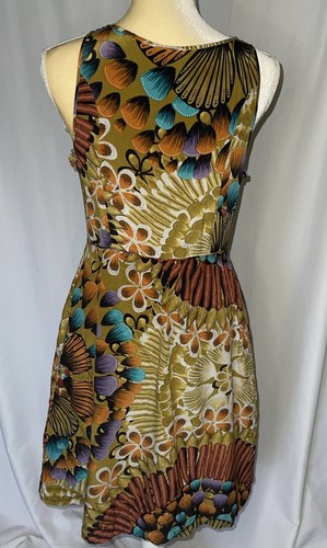 Edme and Esyllte Silk Sleeveless floral dress Size 4 - Picture 9 of 13