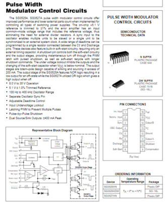 SG3525AN PWM Control IC Pulsweitenmodulation 
