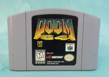 DOOM 64 Nintendo 64 1997 Midway N64 Video Game Cartridge Only Tested Works