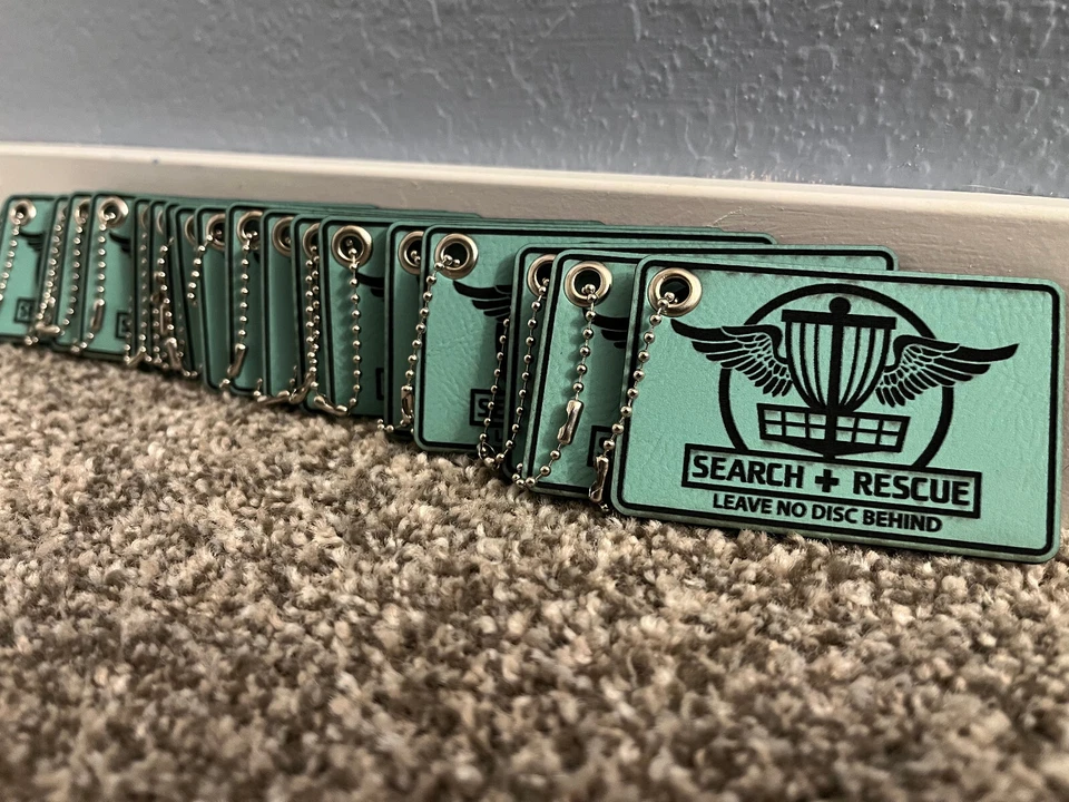 Etiqueta, patch, acessório de golfe a disco bolsa de busca e resgate - Imagem 3 de 4