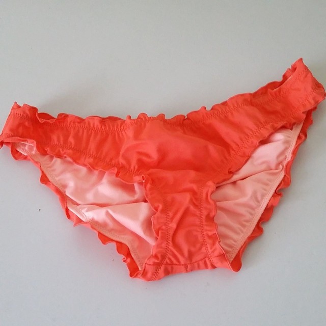 victoria secret ruffle cheeky bottom