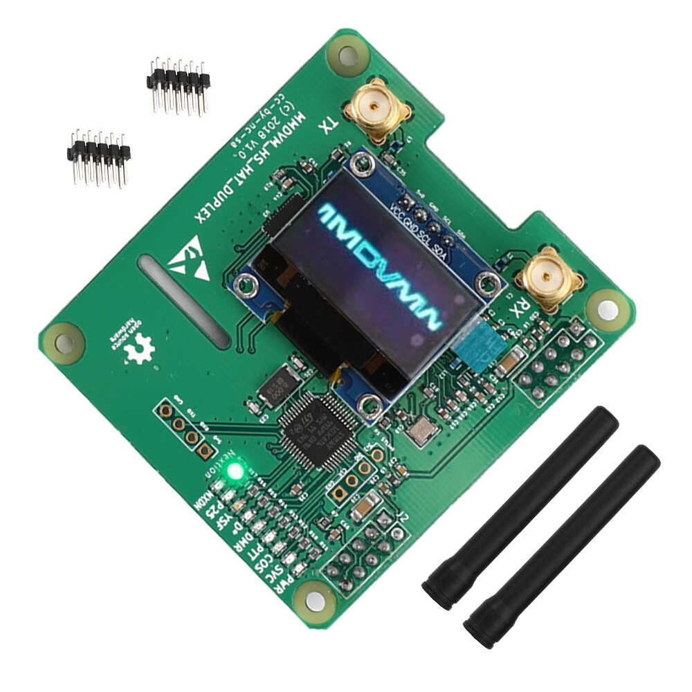 Tosuny MMDVM HS-Dual-Hat Hotspot Modul - Duplex UHF/VHF Für DMR/P25/YSF