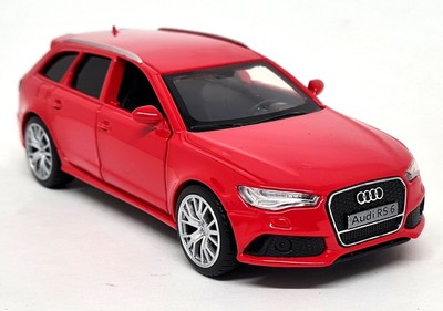 Tayumo 1/36 - Audi RS6 Avant rot LHD Diecast Modellauto